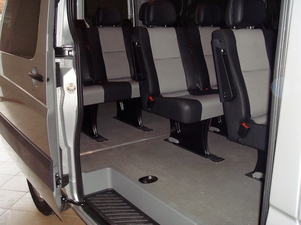 Mercedes Sprinter inside